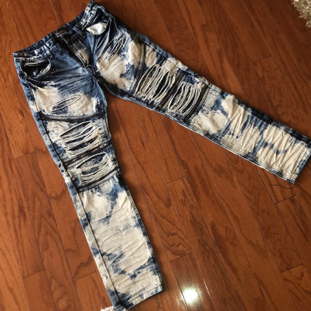 Smoke Rise Bleached jeans
